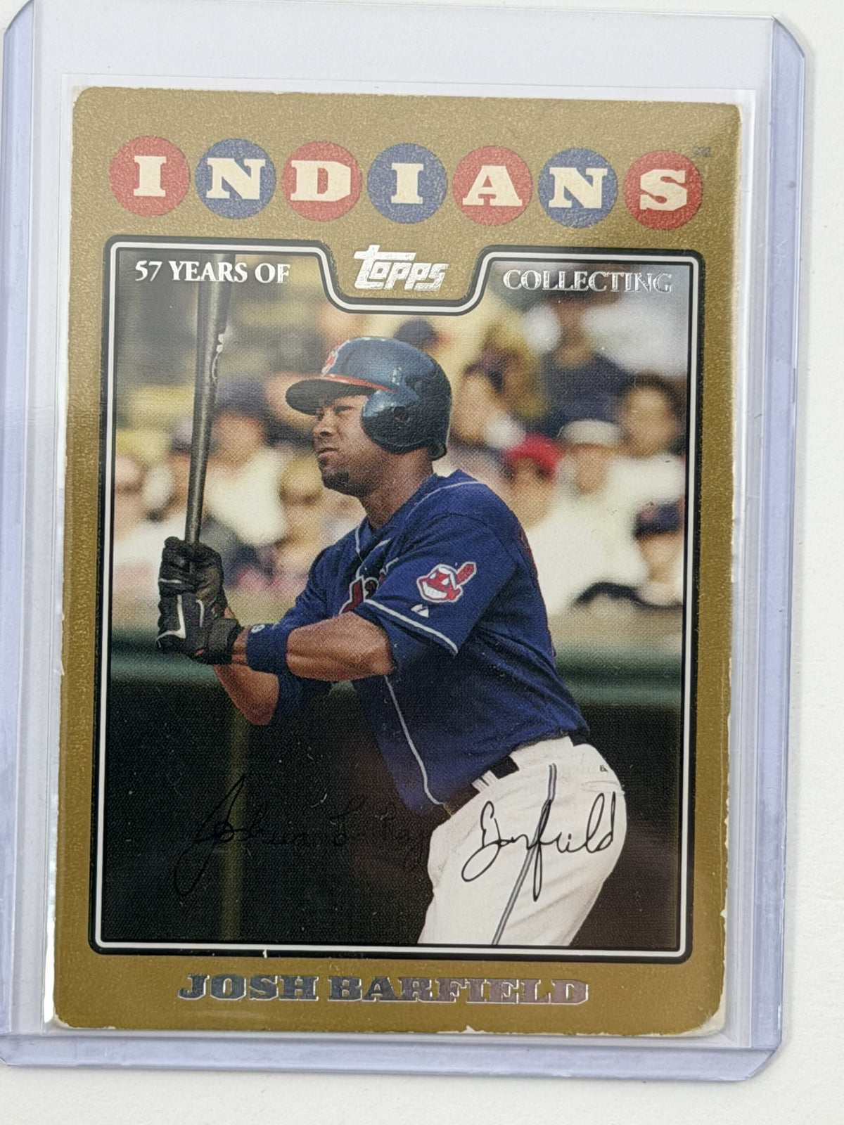 2008 Topps - Josh Barfield Gold /2008 #261