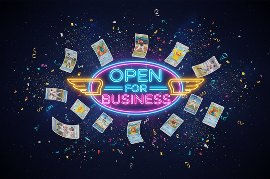 Open for Business!