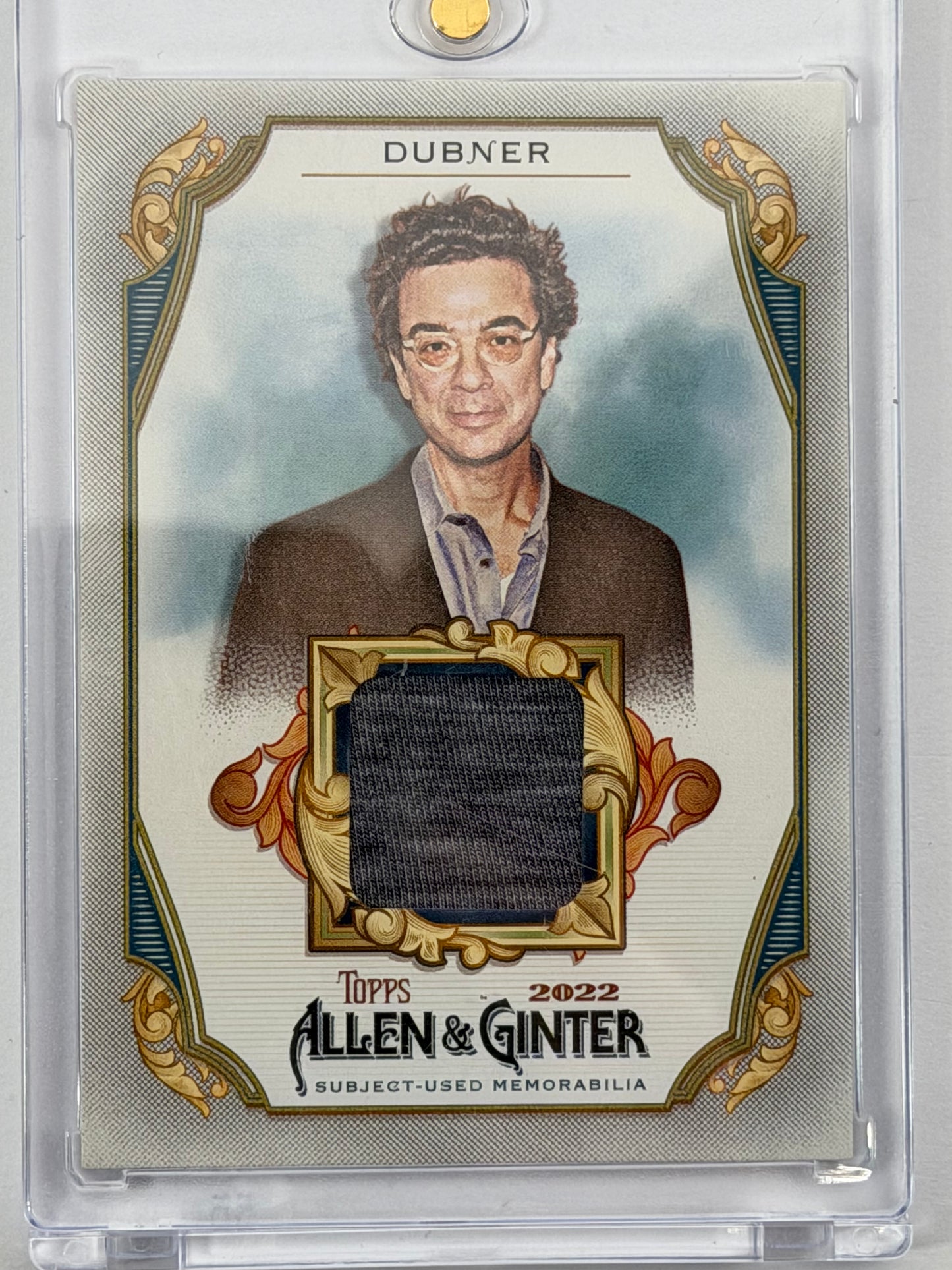 2022 Topps Allen & Ginter Full-Size Relics B Design - Stephen Dubner #AGRB-SDU