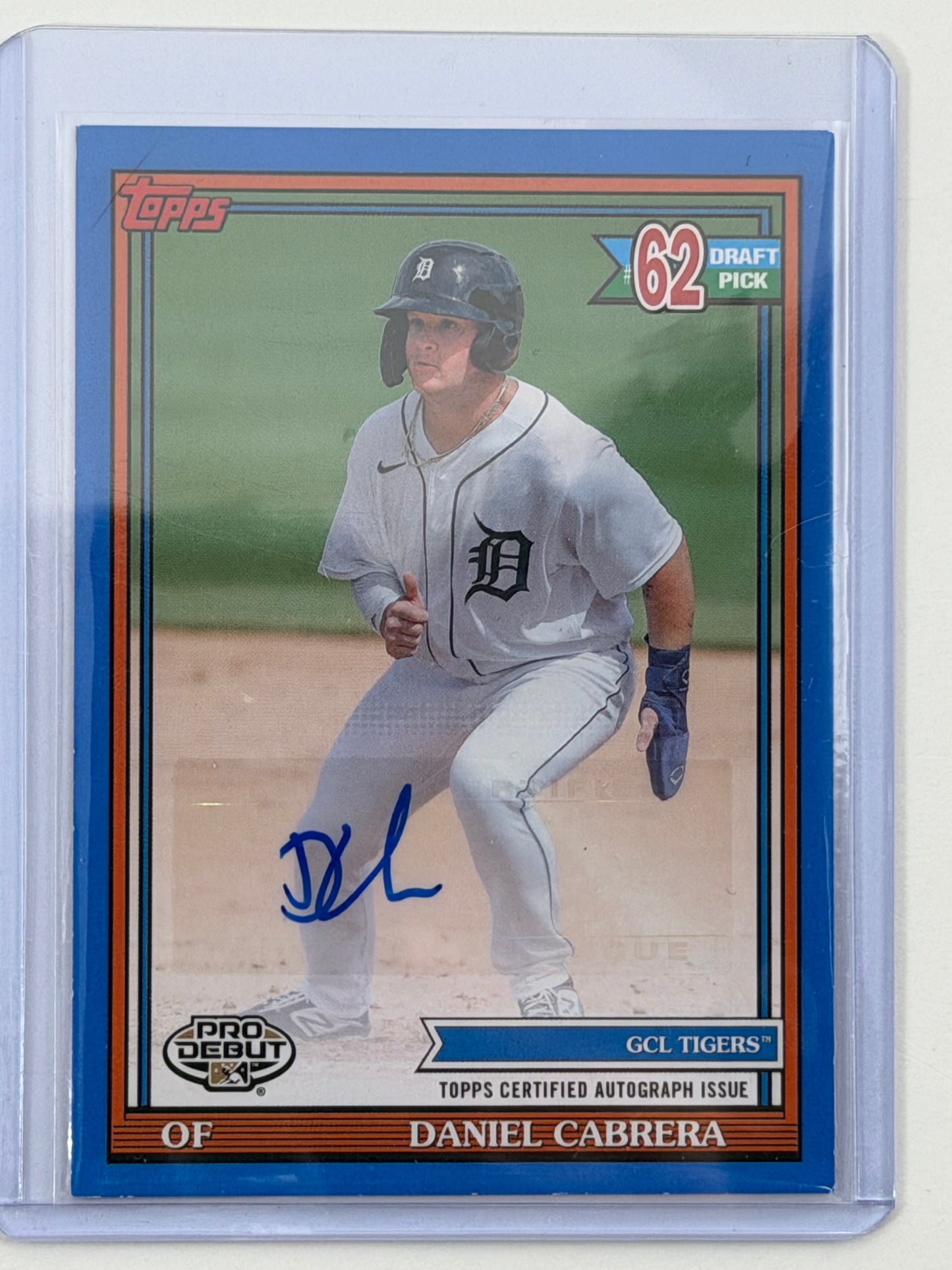 2021 Topps Pro Debut - Daniel Cabrera Autograph Blue /150 #PD-182