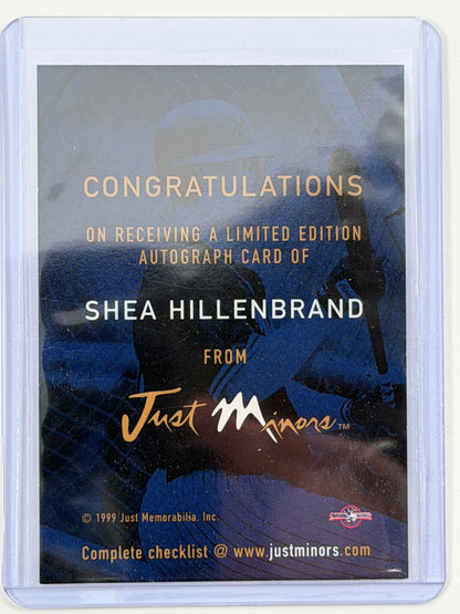 1999 Just Minors - Shea Hillenbrand Autograph
