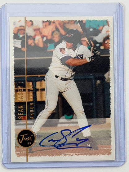 1999 Just Minors - Sean Casey Autograph