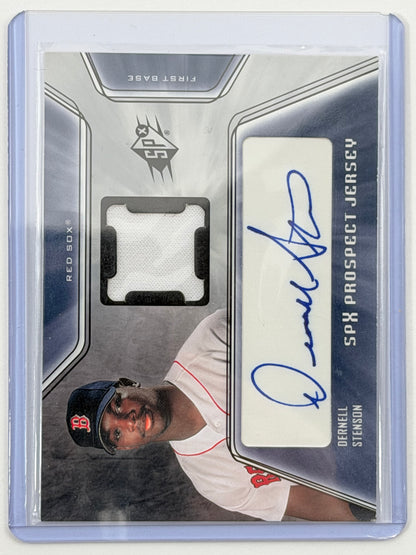 2001 SPx - Dernell Stenson Autograph Relic #138