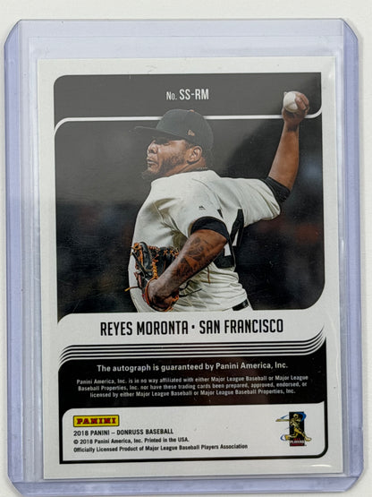 2018 Donruss Signature Series - Reyes Moronta Autograph #SS-RM