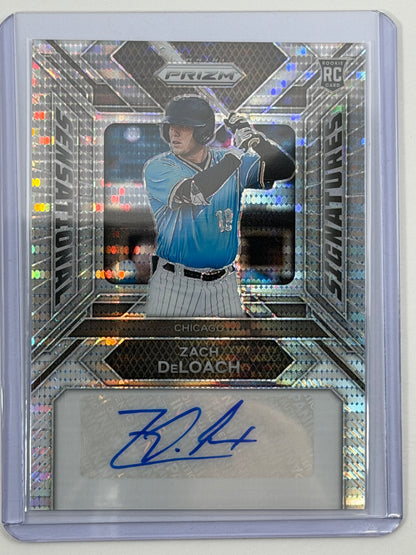2024 Panini Prizm Sensational Signatures - Zach DeLoach Autograph /199 #SS-ZD