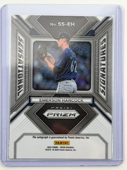2024 Panini Prizm Sensational Signature - Emerson Hancock Autograph #SS-EH