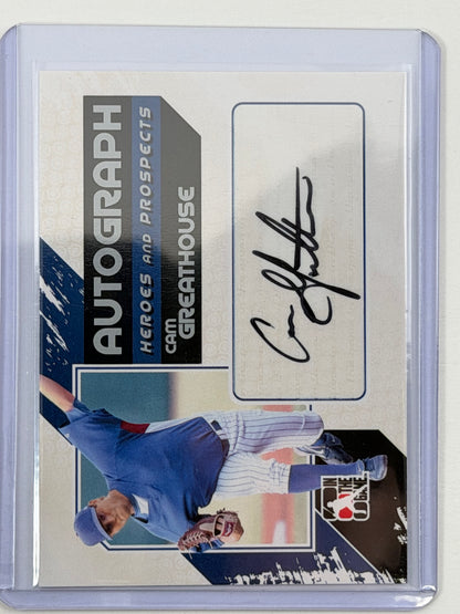 2011 In The Game Heroes & Prospects Full Body Autographs - Cam Greathouse Autograph #A-CG