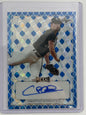 2022 Leaf Perfect Game National Showcase Metal Auto Pre-Production Proof - Christian Rodriguez Autograph Wave Blue 1/1 #MA-CR2