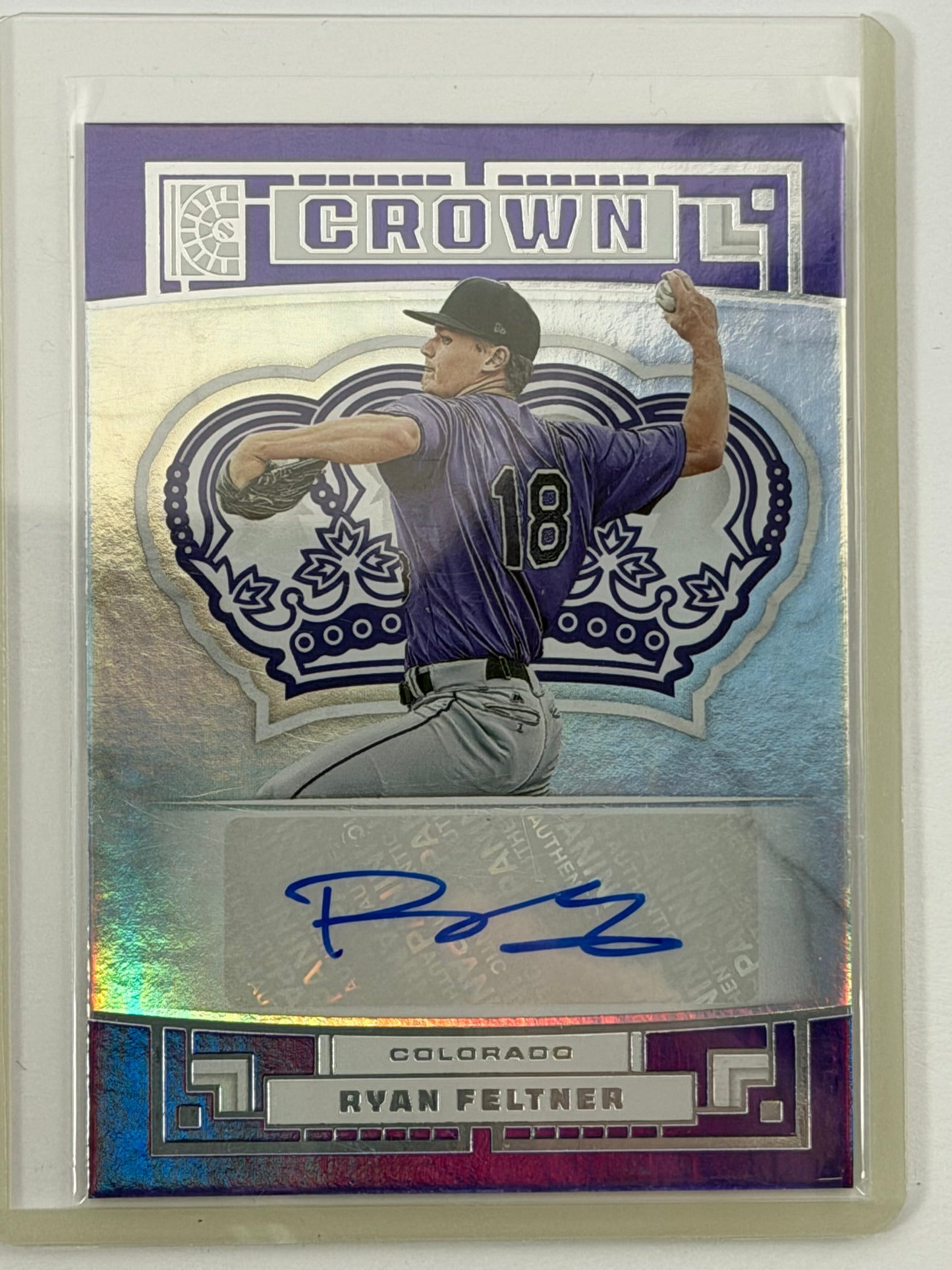 2022 Panini Capstone Crown - Ryan Feltner Autograph #C-RY