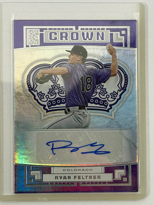 2022 Panini Capstone Crown - Ryan Feltner Autograph #C-RY