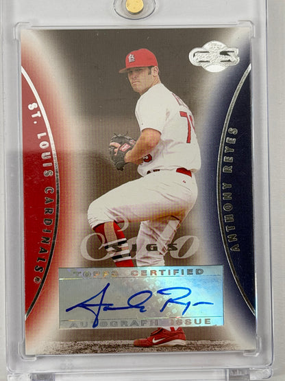 2006 Topps Co-Signers Solo Sigs - Anthony Reyes Autograph #SS-ARE