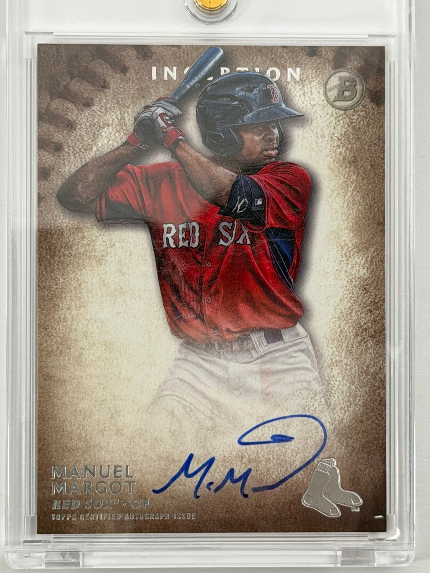 2015 Bowman Inception - Manuel Margot Autograph #PA-MM
