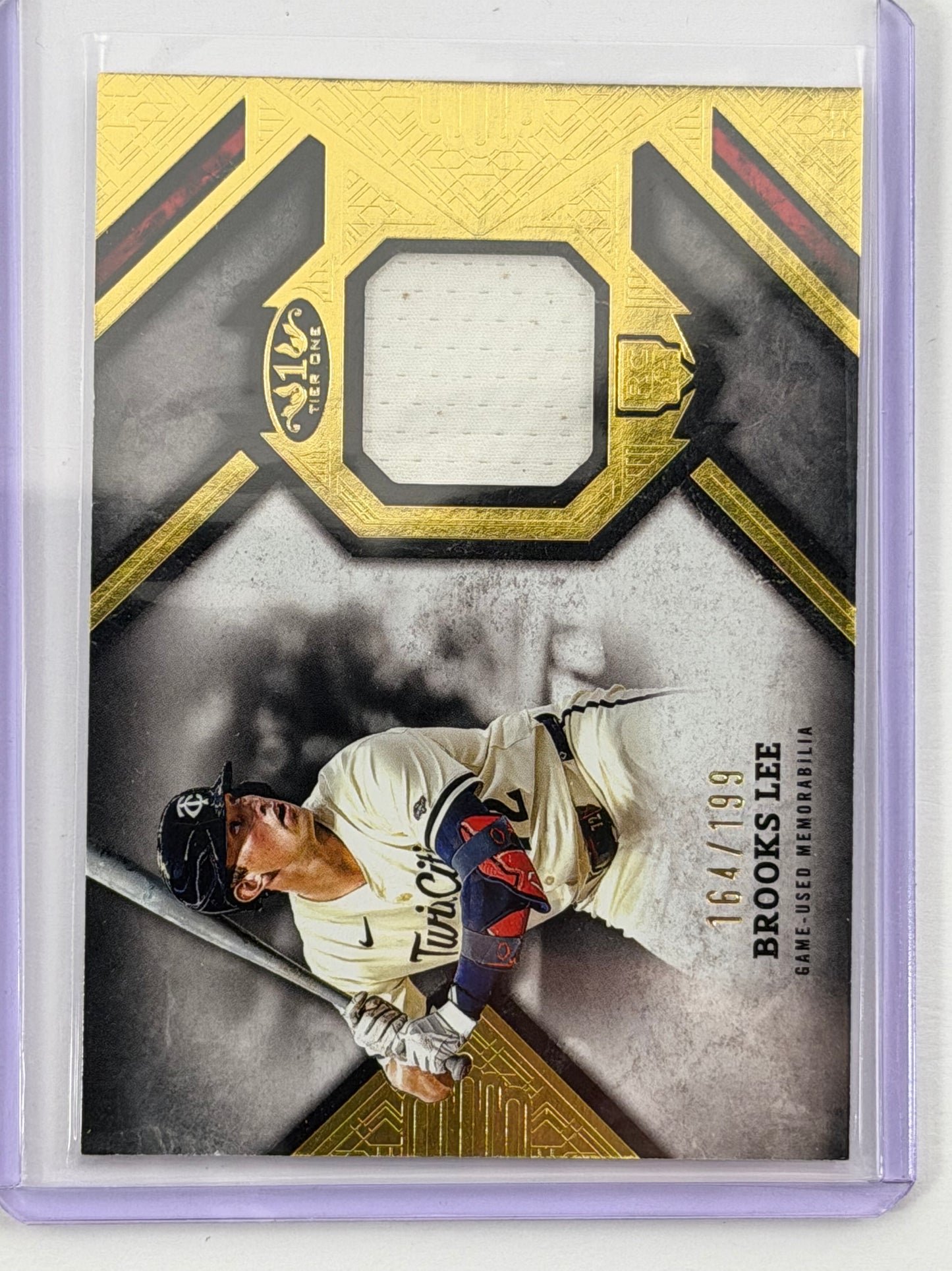 2025 Topps Tier One Rookie Relics - Brooks Lee Relic /199 #RR-BL