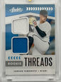 2020 Panini Absolute Rookie Threads Duals - Jordan Yamamoto Relic #RTD-JY