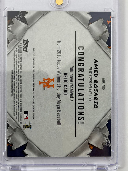 2019 Topps Holiday Relics - Amed Rosario Relic #WHR-ARO