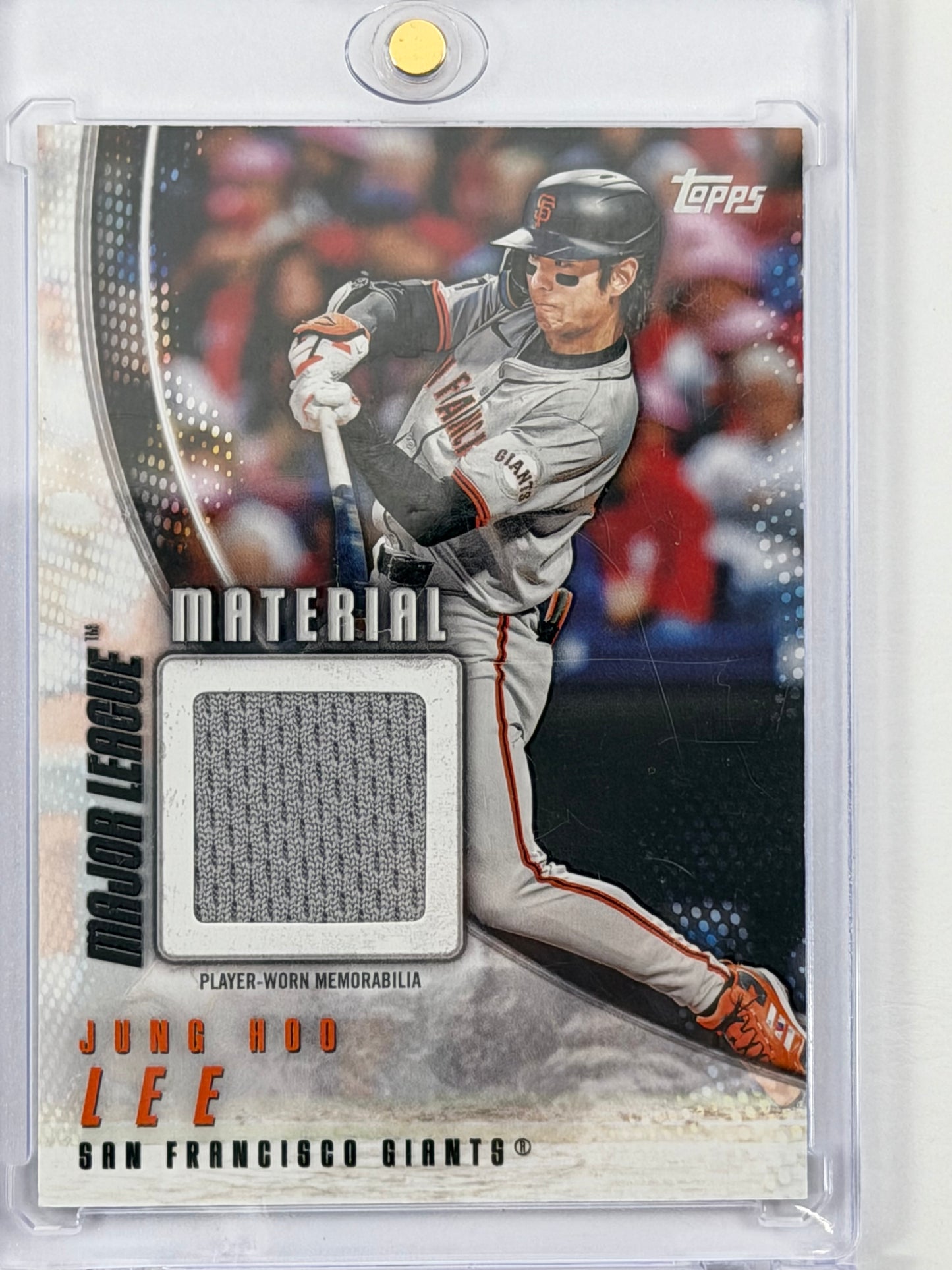 2025 Topps Major League Material - Jung Hoo Lee Relic #MLM-JL