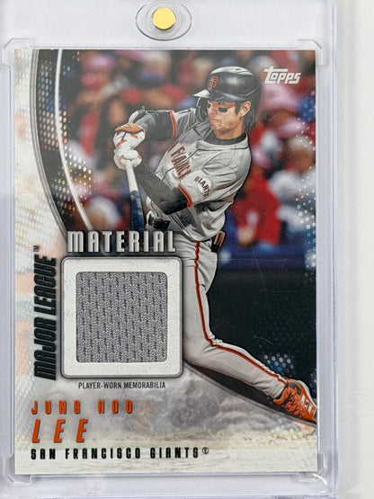 2025 Topps Major League Material - Jung Hoo Lee Relic #MLM-JL