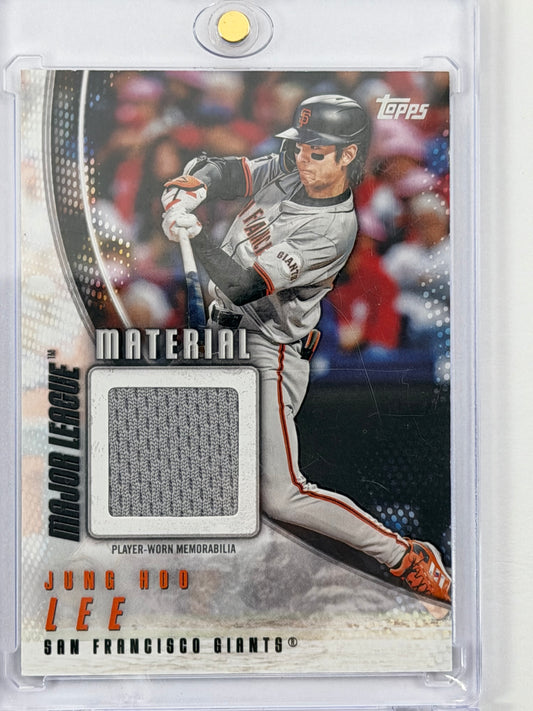 2025 Topps Major League Material - Jung Hoo Lee Relic #MLM-JL