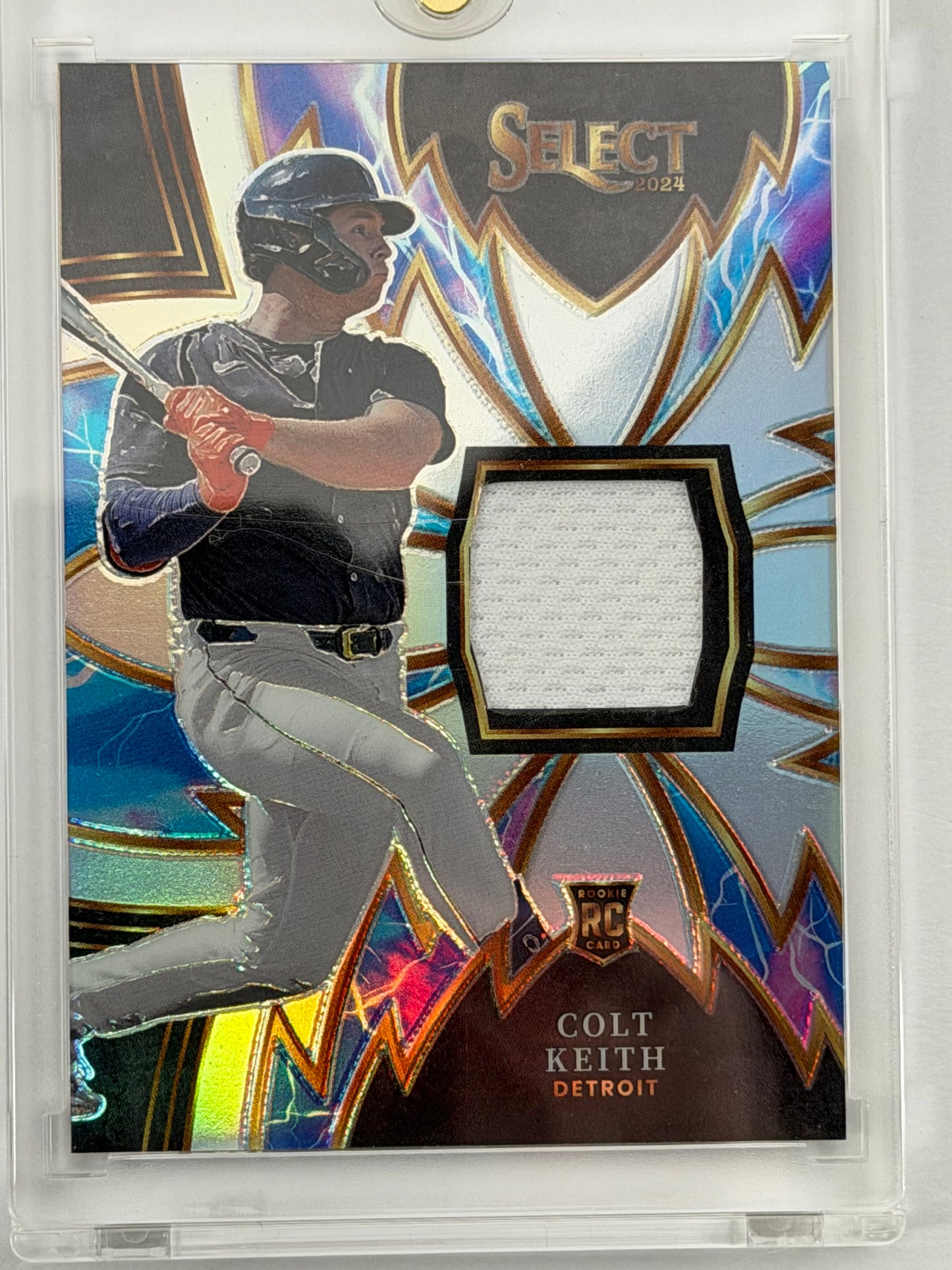 2024 Panini Select Sparks - Colt Keith Relic #SPK-CK