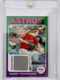 2011 Topps Lineage 1975 Mini Relics - Wandy Rodriguez #75R-WR