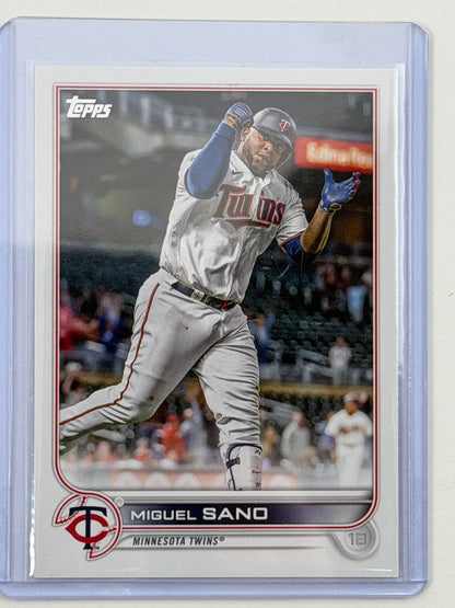 2022 Topps - Miguel Sano Advanced Stats /300 #123