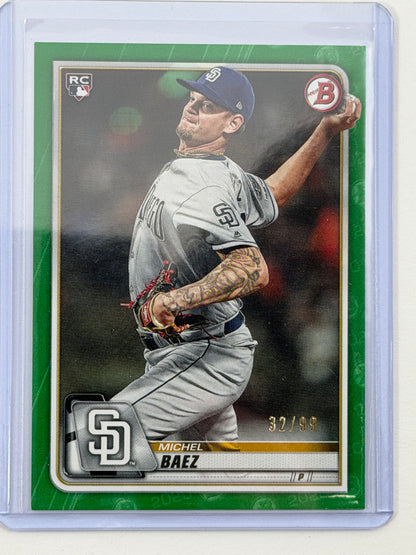2020 Bowman - Michel Baez Green /99 #42