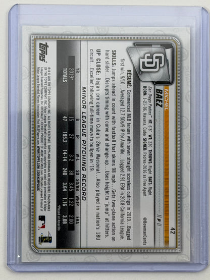 2020 Bowman - Michel Baez Green /99 #42