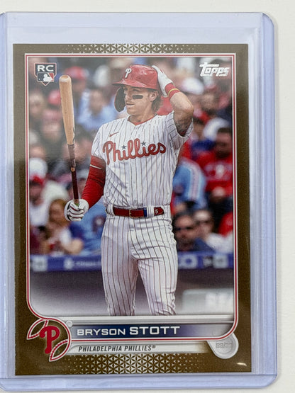 2022 Topps Update Series - Bryson Stott Gold /2022 #US224