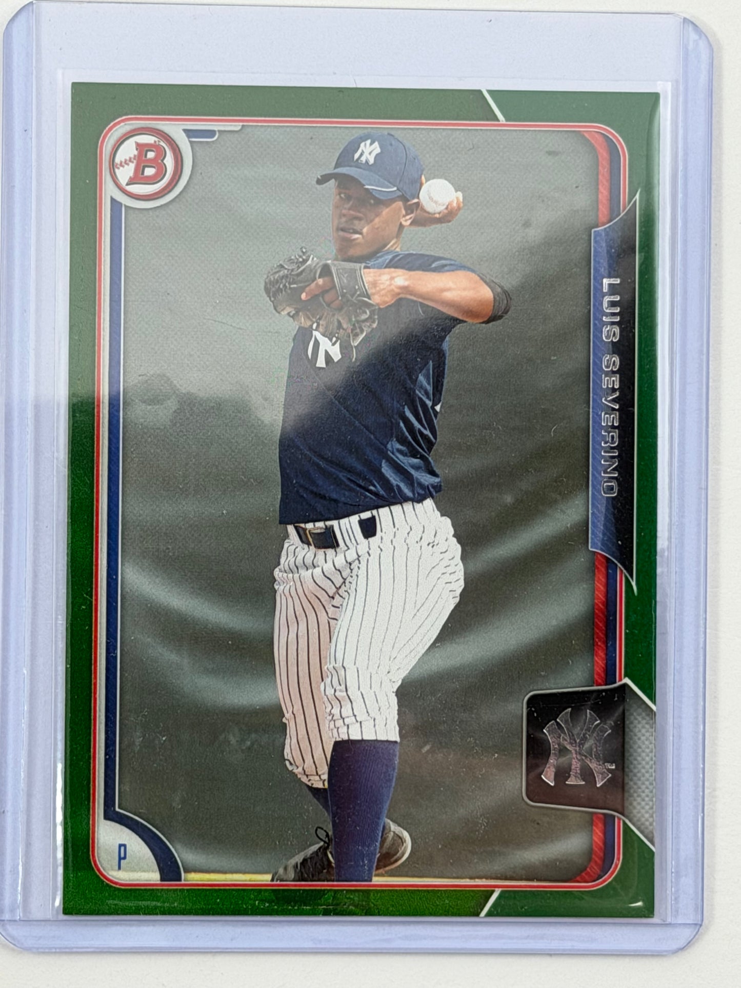 2015 Bowman Prospects - Luis Severino Green /99 #BP125
