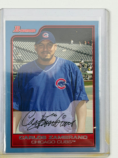 2006 Bowman - Carlos Zambrano Blue /500 #46