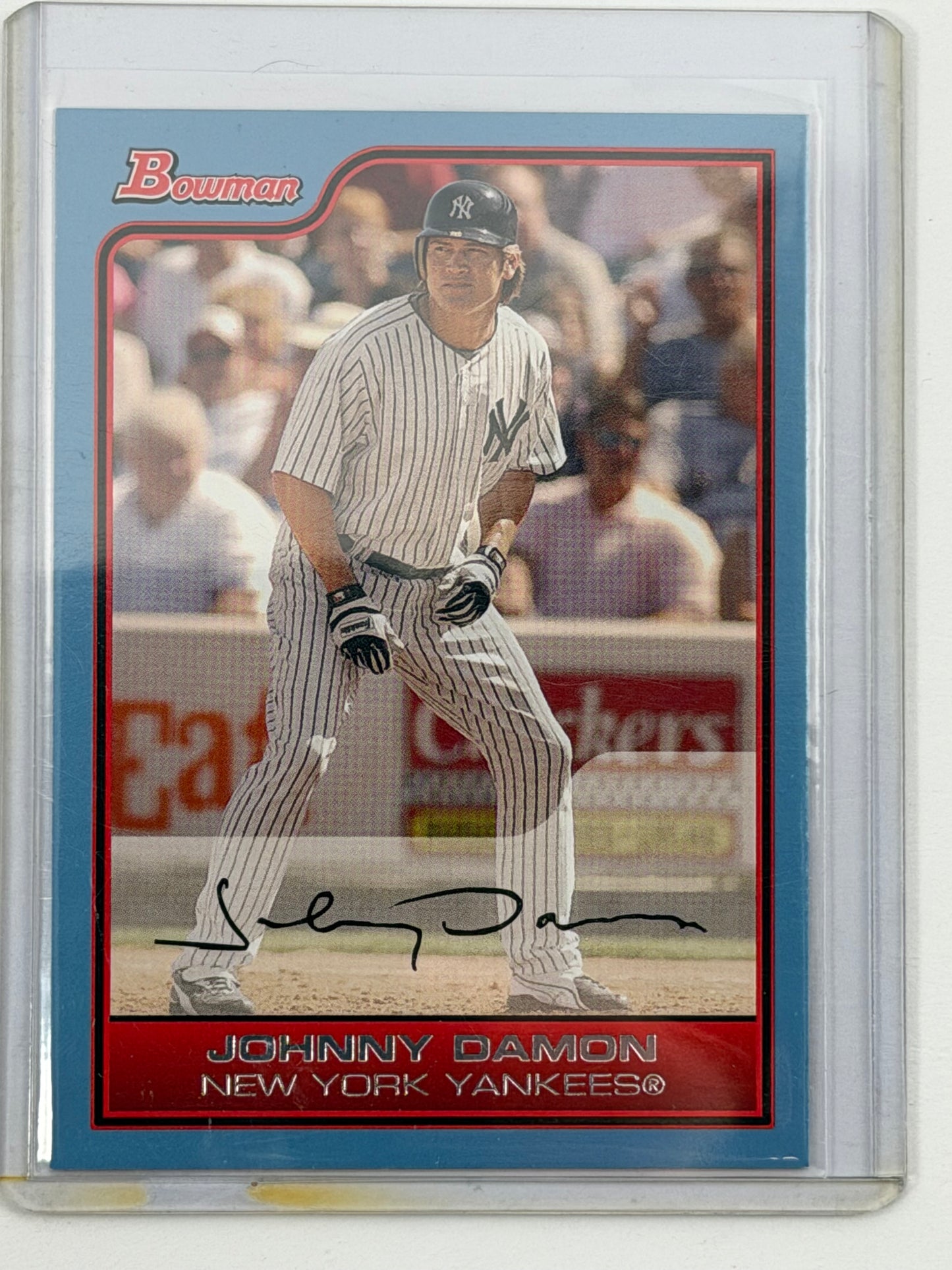 2006 Bowman - Johnny Damon Blue /500 #88