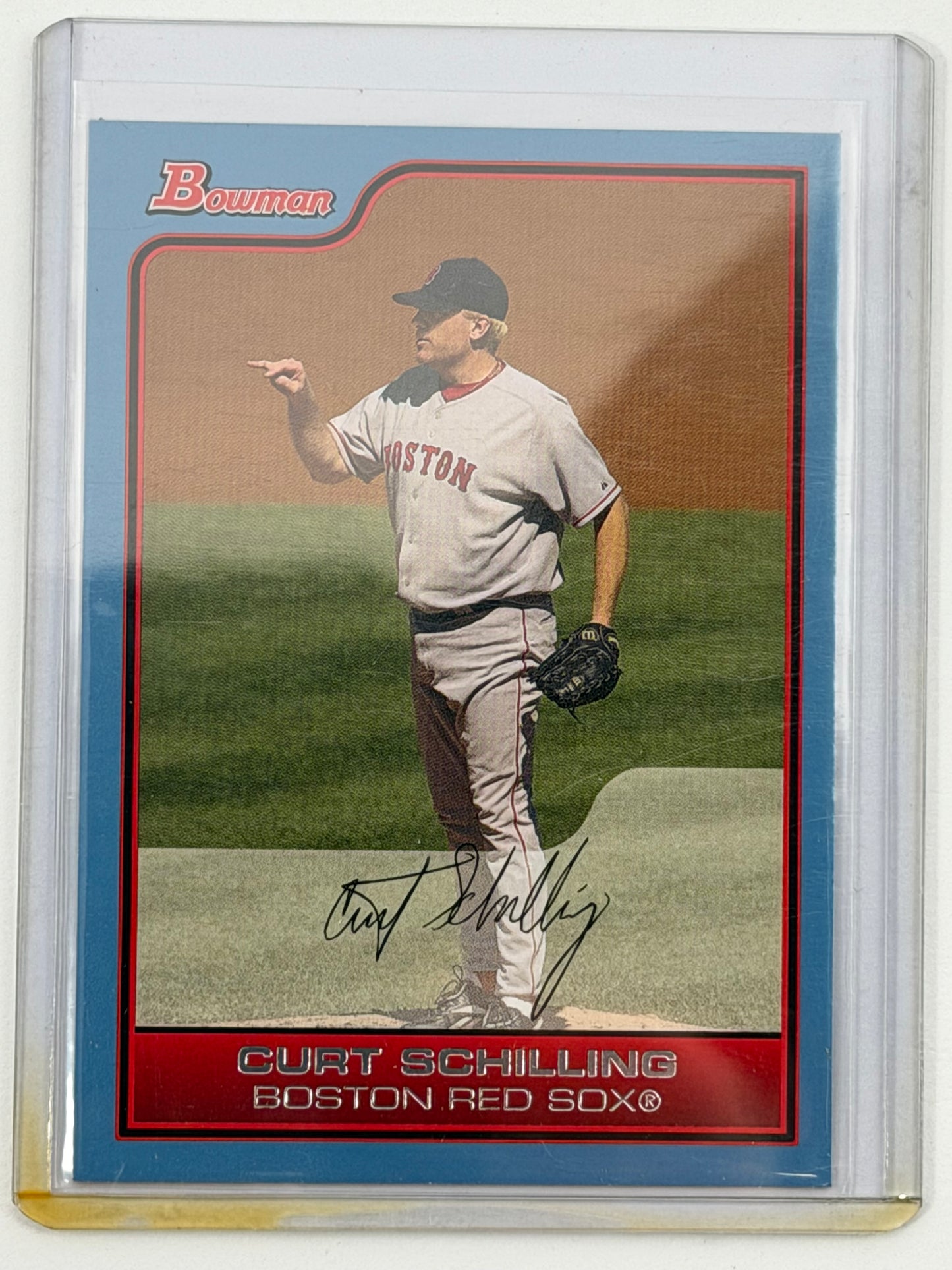 2006 Bowman - Curt Schilling Blue /500 #10