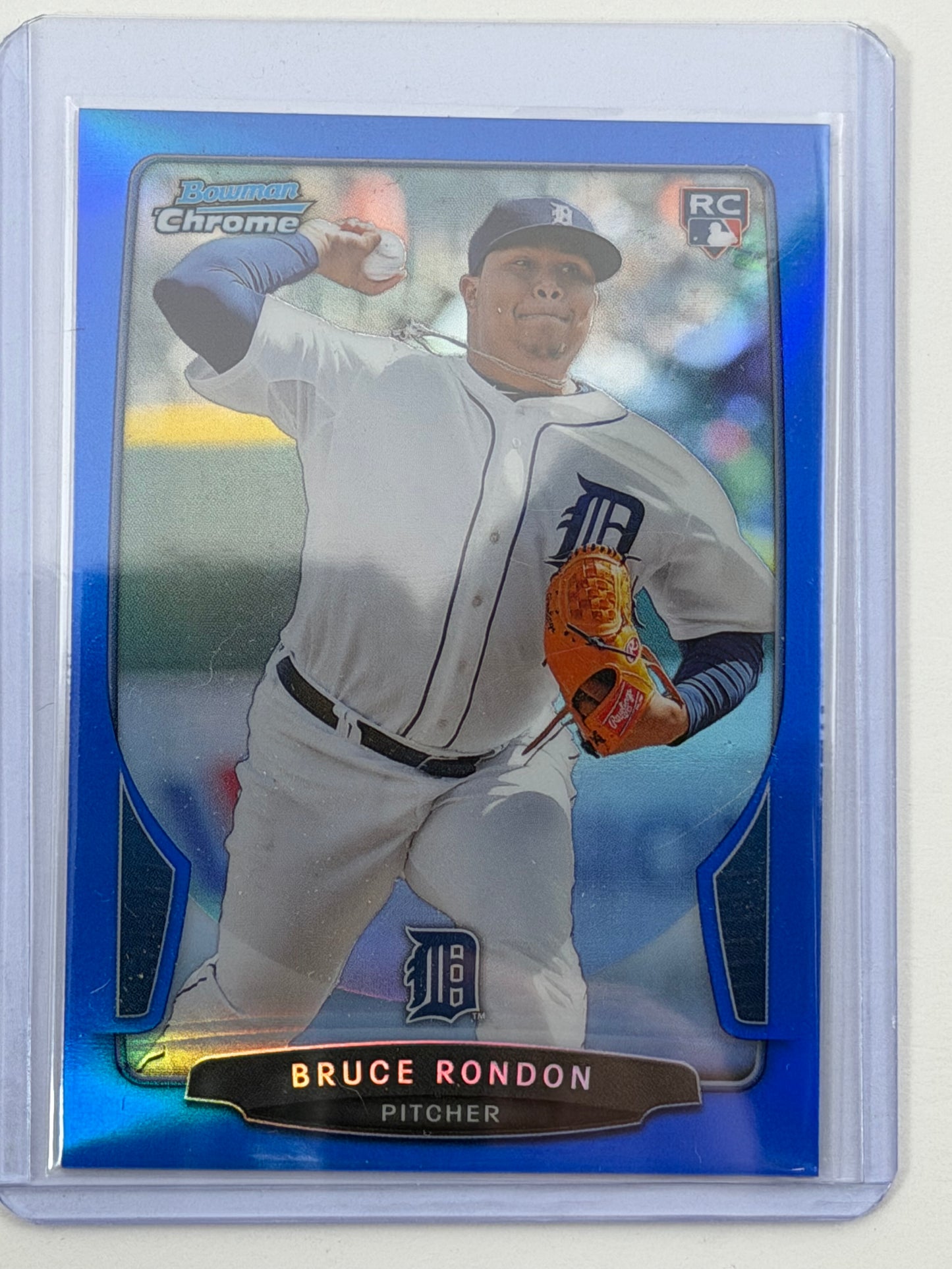 2013 Bowman Chrome - Bruce Rondon Blue Refractor /250 #192