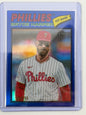 2026 Topps Heritage - Bryce Harper Chrome Blue Bordered /150 #72