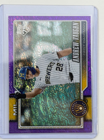 2026 Topps - Andrew Vaughn Purple Holo Foil /250 #303