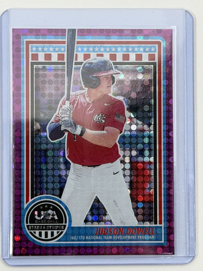 2025 Panini Stars & Stripes - Judson Dowell Purple /99 #131