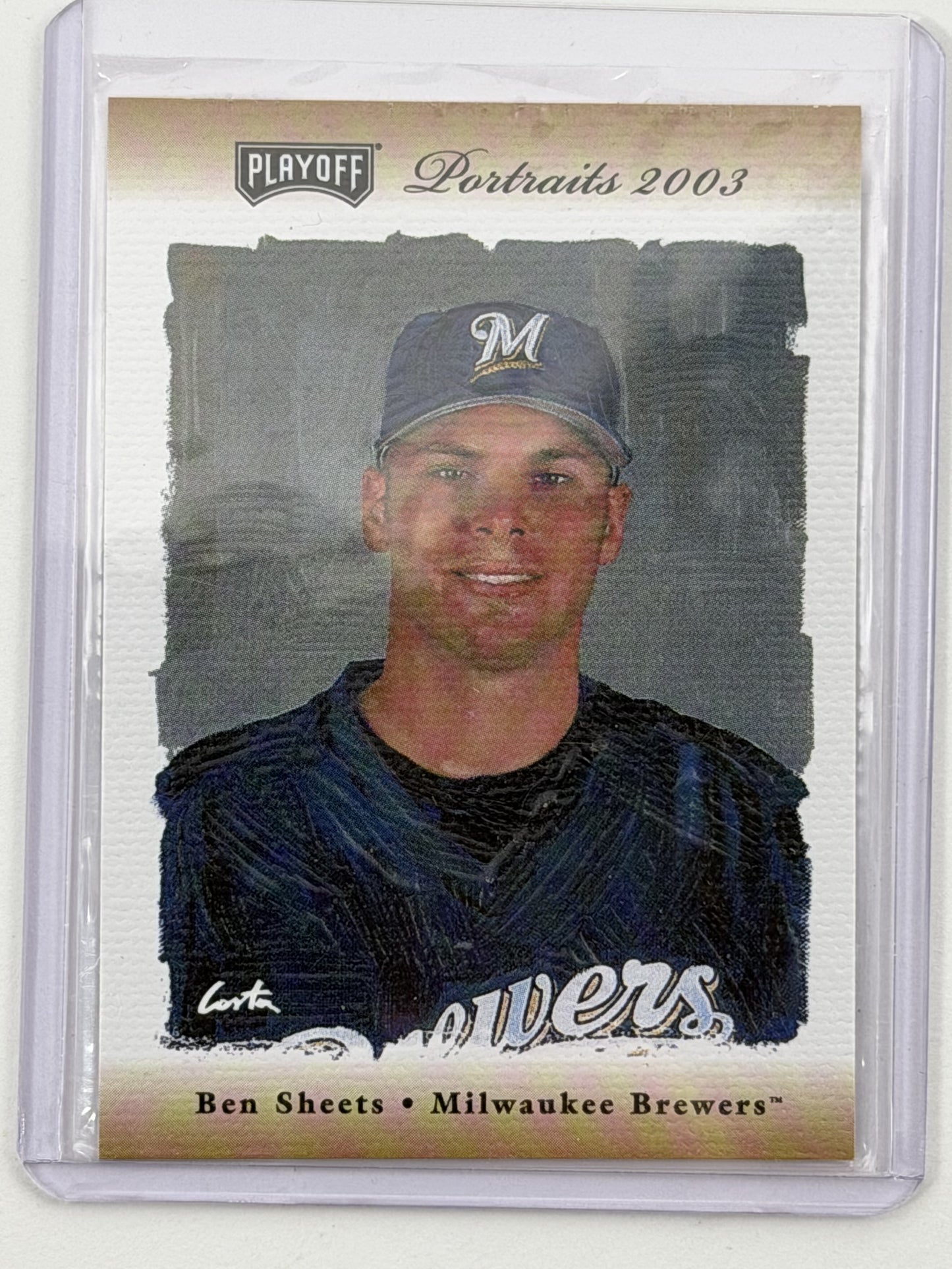 2003 Playoff Portraits - Ben Sheets Bronze /100 #103