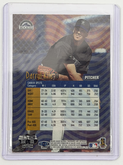 1999 Flair Showcase - Darryl Kile Showdown /6000 #133