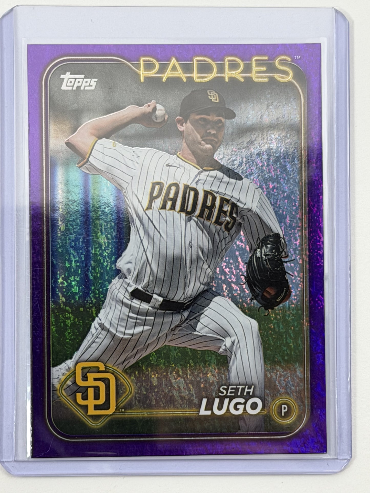 2024 Topps Series 1 - Seth Lugo Purple Holo Foil /799 #291