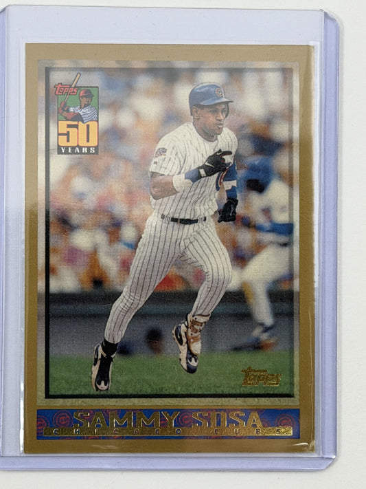 2001 Topps Wrigley Field Edition - Sammy Sosa /30000 #10