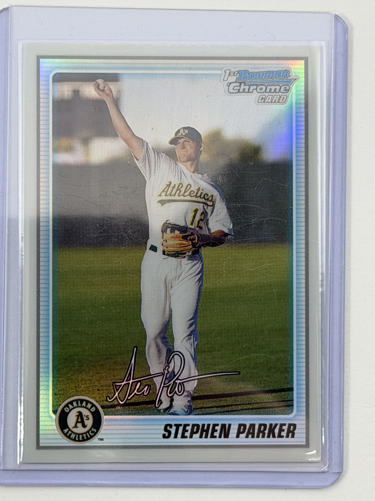 2010 Bowman Chrome Prospects - Stephen Parker Refractor /500 #BCP177
