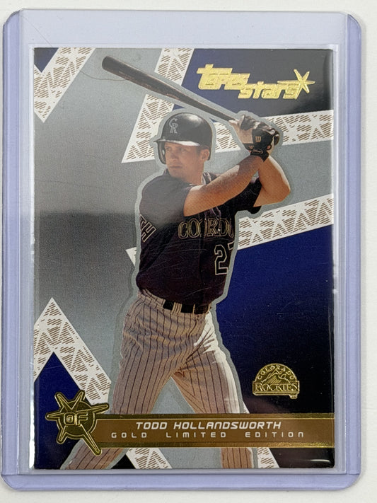 2001 Topps Stars - Todd Hollandsworth Gold /499 #111