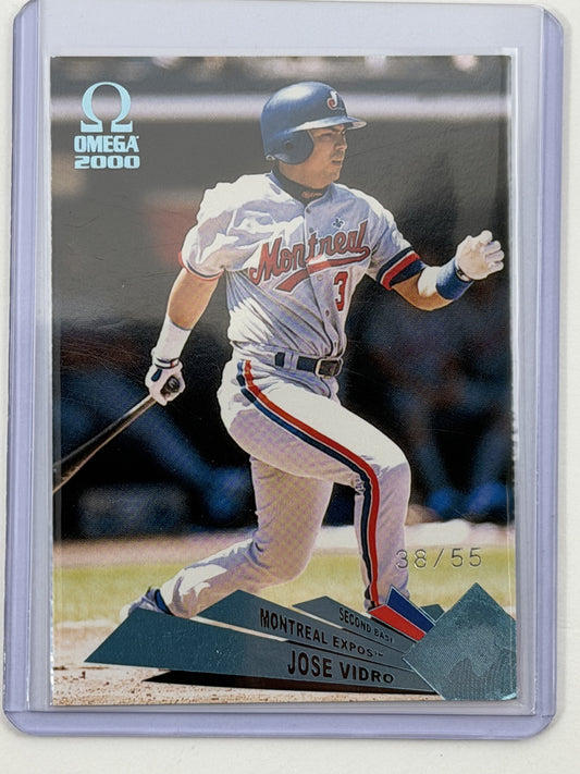 2000 Pacific Omega - Jose Vidro Platinum Blue /55 #87