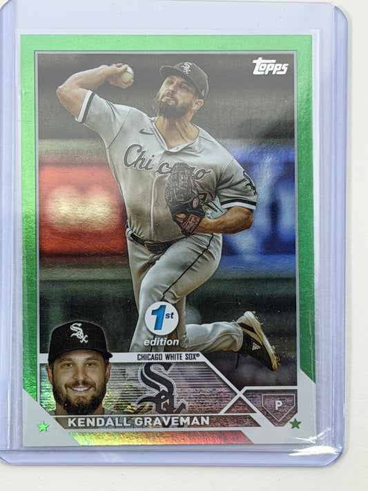 2023 Topps 1st Edition - Kendall Graveman Green Foil /150 #177