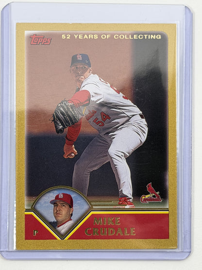 2003 Topps - Mike Crudale Gold /2003 #424