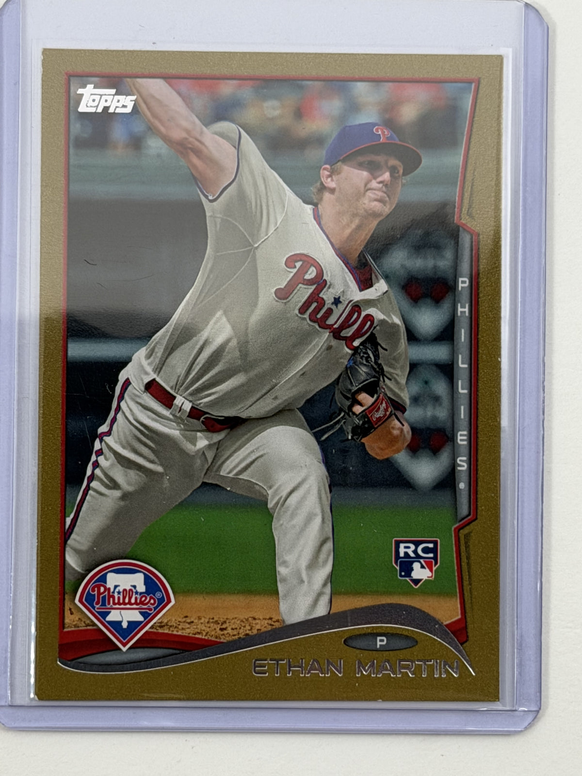 2014 Topps - Ethan Martin Gold /2014 #90