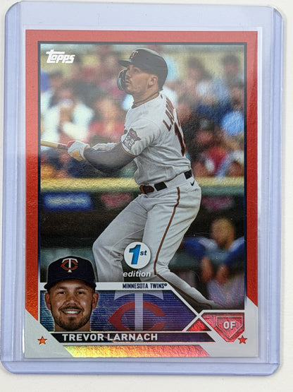 2023 Topps 1st Edition - Trevor Larnach Red Foil /50 #201