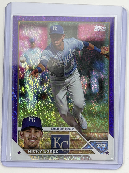 2023 Topps Update - Nicky Lopez Purple Foilboard /799 #US151
