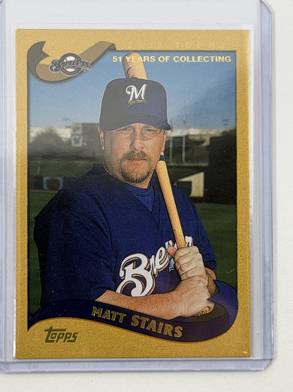 2002 Topps - Matt Stairs Gold /2002 #598