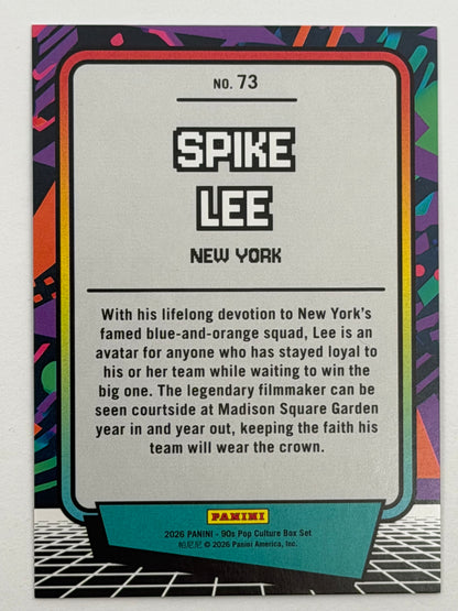 2026 Panini Decades 90s Pop Culture - Spike Lee Lime Green /199 #73
